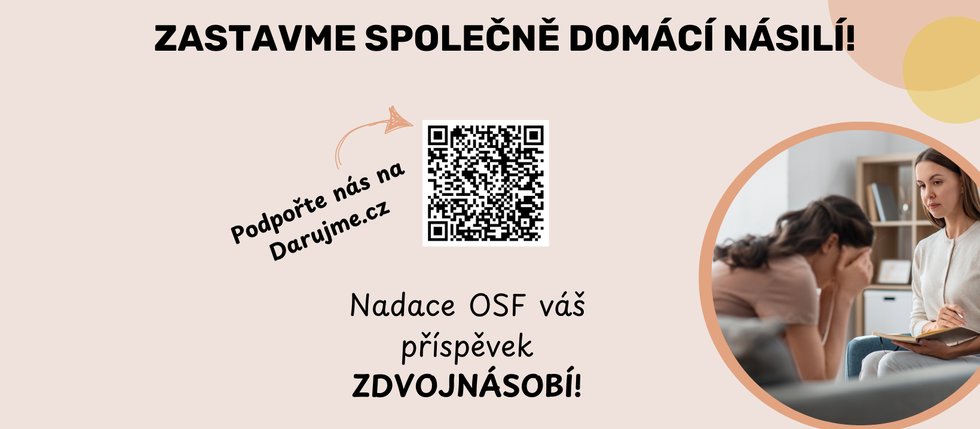 Sbírka na podporu obětí domácího násilí